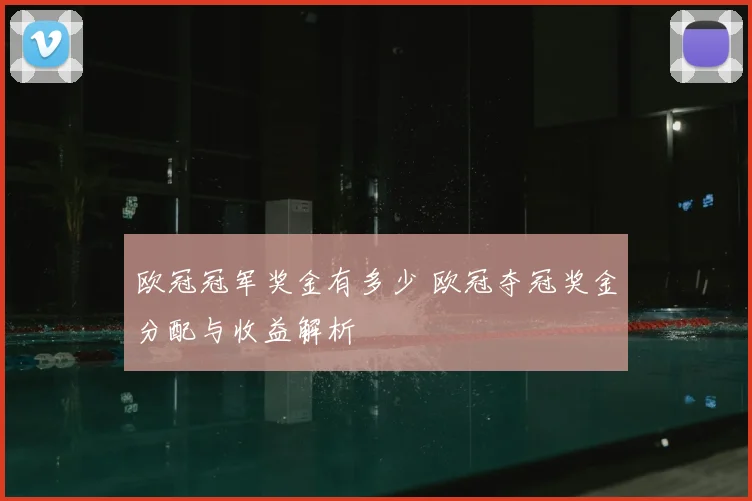 欧冠冠军奖金有多少 欧冠夺冠奖金分配与收益解析